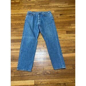 Levi’s Men's 550 Relaxed Fit Straight Leg Jeans Blue Denim Workwear Size 38x32